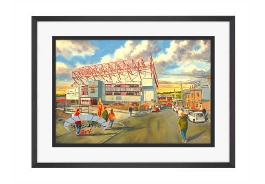 Valley Parade Stadium 'Going to the Match' Fine Art Print - Bradford City FC